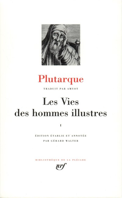 Couverture_Les vies des hommes illustres, Vol. 1