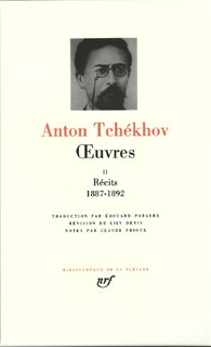 Couverture_Oeuvres, Vol. 2. Récits : 1887-1892