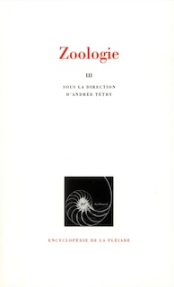 Couverture_Zoologie, Vol. 3. Métazoaires III