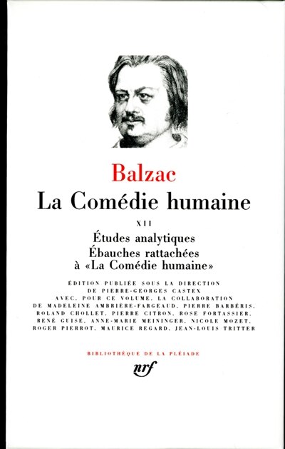 Front cover_BALZAC LA COMEDIE HUMAINE T12