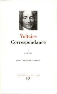 Couverture_Correspondance, Vol. 1. Décembre 1704-décembre 1738