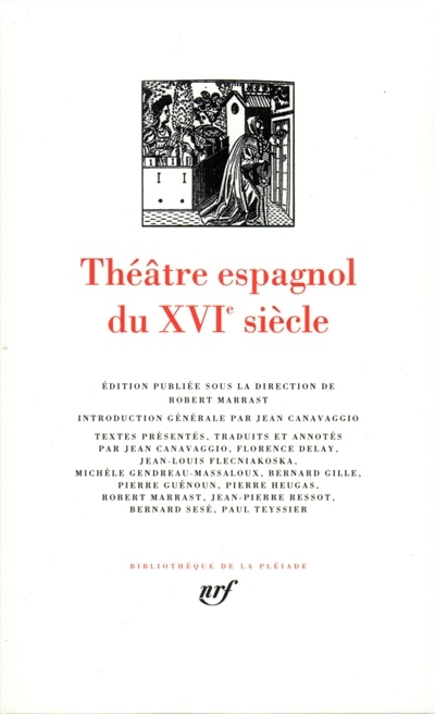 Couverture_Théâtre espagnol du 16e siècle