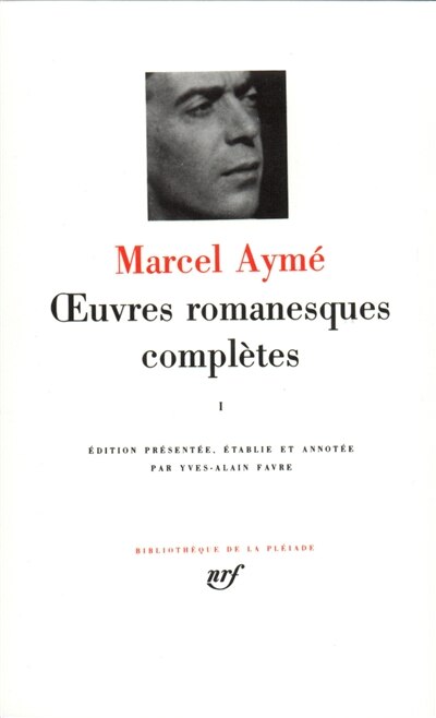 Couverture_Oeuvres romanesques complètes, Vol. 1