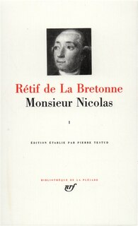 Front cover_Monsieur Nicolas, Vol. 1