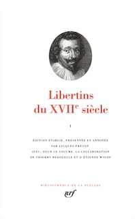Couverture_Libertins du XVIIe si&egrave;cle, Vol. 1