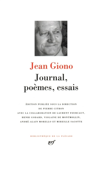 Front cover_Journal, poèmes, essais