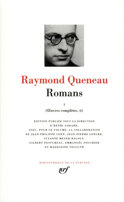 Front cover_Oeuvres complètes, Vol. 2. Romans. 1