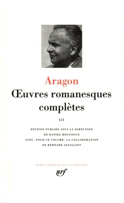 Front cover_Oeuvres romanesques complètes, Vol. 3
