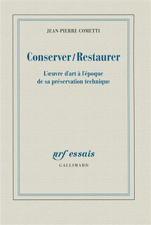Front cover_Conserver-restaurer