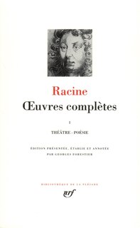 Couverture_Oeuvres compl&egrave;tes, Vol. 1. Th&eacute;&acirc;tre, po&eacute;sie