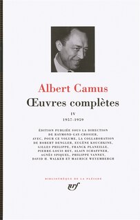 Couverture_Oeuvres complètes, Vol. 4. 1957-1959