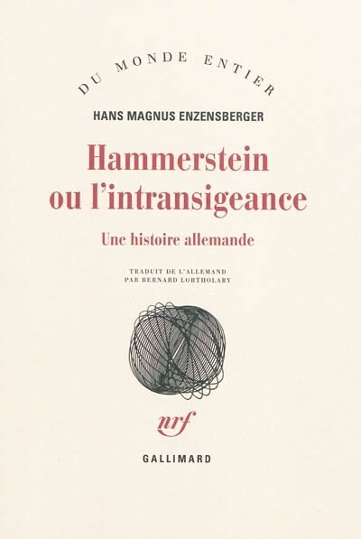 Couverture_Hammerstein ou L'intransigeance