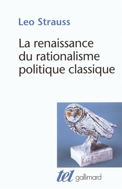 Couverture_La renaissance du rationalisme politique classique : conférences et essais