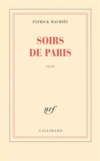 Couverture_Soirs de Paris : récit