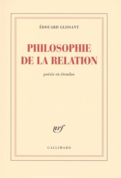 Front cover_Philosophie de la relation