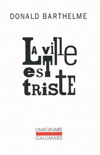Front cover_La ville est triste