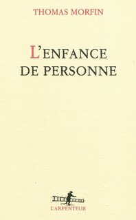 Couverture_L'enfance de personne
