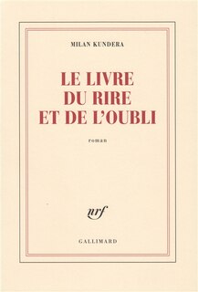 Front cover_Le livre du rire et de l'oubli