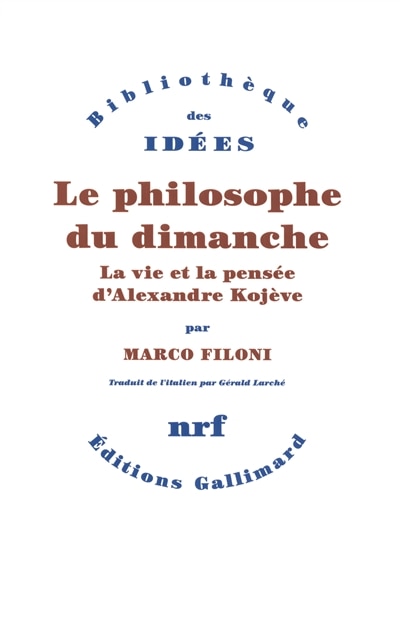 Front cover_Le philosophe du dimanche