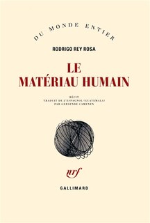 Couverture_Le matériau humain : récit
