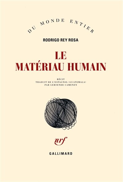 Couverture_Le matériau humain : récit