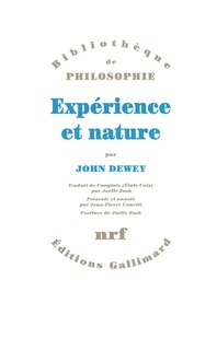 Front cover_Expérience et nature