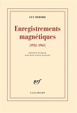 Enregistrements magnétiques: 1952-1961