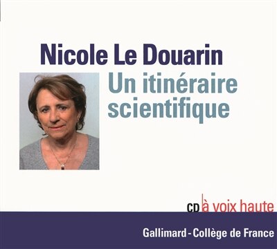 Front cover_Un itinéraire scientifique