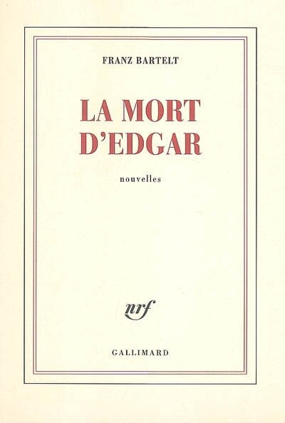 Front cover_La mort d'Edgar