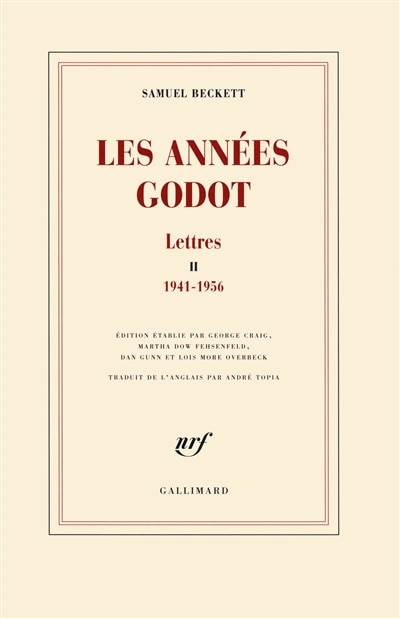 Front cover_Les années Godot