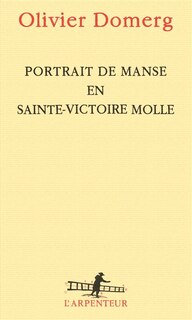 Front cover_Portrait de Manse en Sainte-Victoire molle