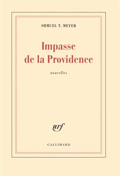 Couverture_Impasse de la providence ; Jours de fête