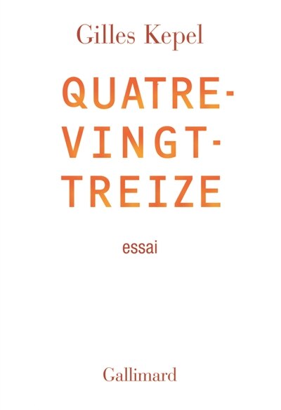Couverture_Quatre-vingt treize : essai