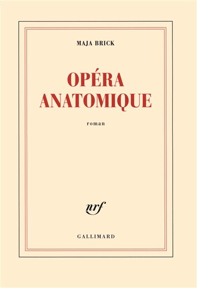 Front cover_Opéra anatomique
