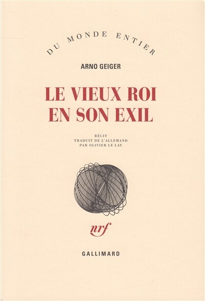 Front cover_Le vieux roi en son exil : récit