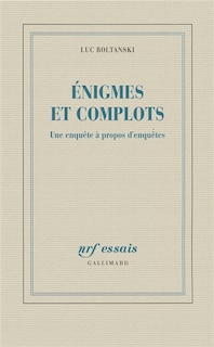Front cover_Enigmes et complots : une enquête à propos d'enquêtes