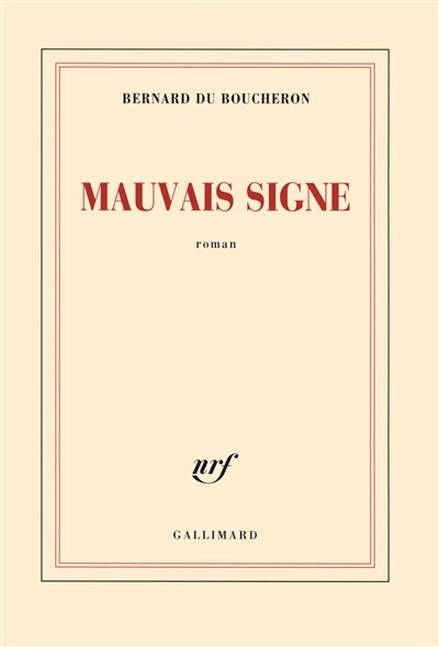 Front cover_Mauvais signe