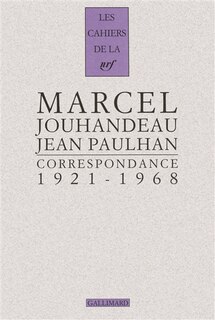 Front cover_Correspondance : 1921-1968