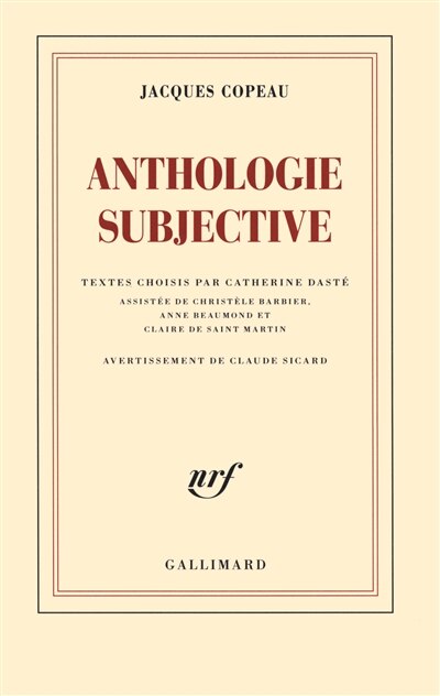 Couverture_Une anthologie subjective