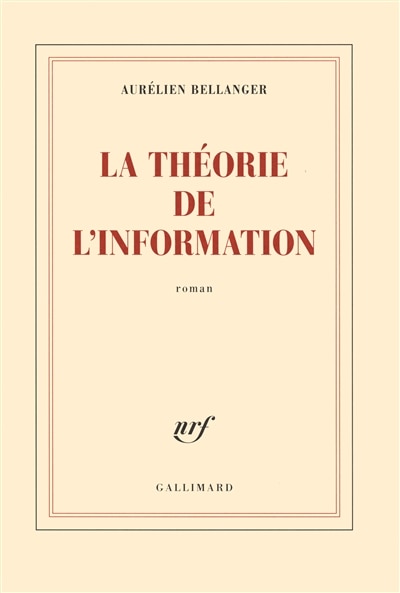 Front cover_La th&eacute;orie de l'information