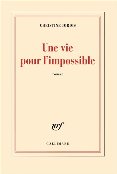 Front cover_Une vie pour l'impossible