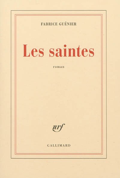 Couverture_Les saintes