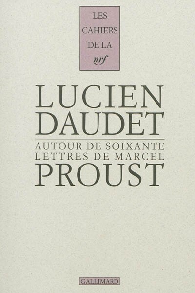 Couverture_Autour de soixante lettres de Marcel Proust
