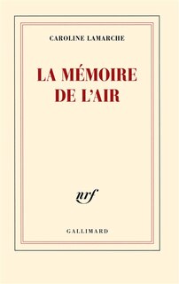 Front cover_La mémoire de l'air