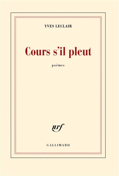 Front cover_Cours s'il pleut