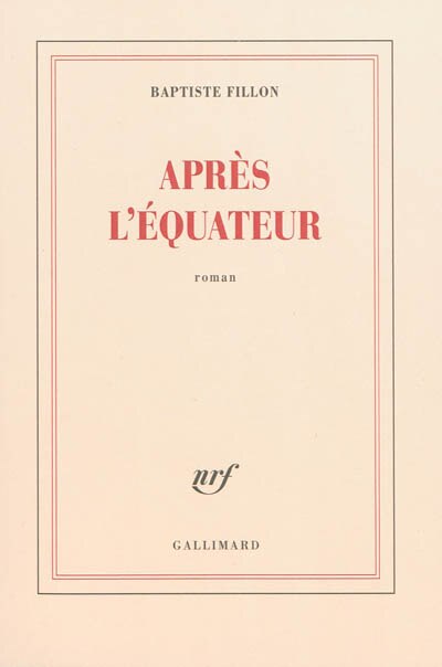 Front cover_Après l'équateur