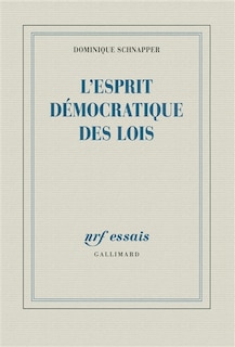 Front cover_L' esprit démocratique des lois
