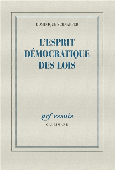 Front cover_L' esprit démocratique des lois