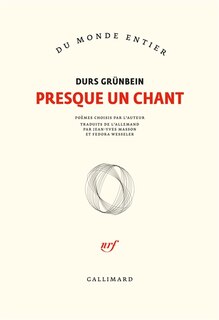 Front cover_Presque un chant