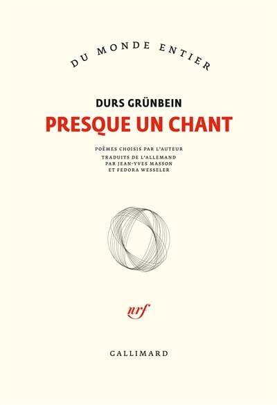 Front cover_Presque un chant